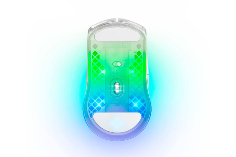 Mouse SteelSeries Aerox 3 Ghost Wireless